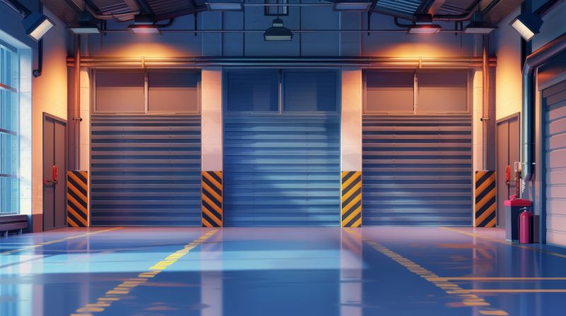 Interior Garage Painting detail